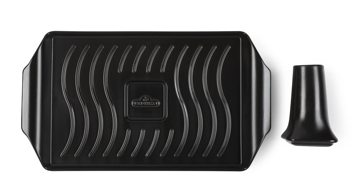 Napoleon Keramische Grillplatte 43 X 25 Cm Mit Geflügelaufsatz 4 Napoleon Keramische Grillplatte 43 X 25 Cm Mit Geflügelaufsatz – Bild 2