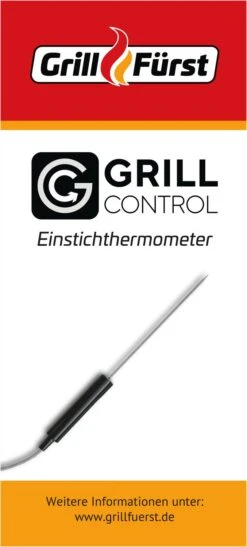 Napoleon Prestige Pro 825-3 Edelstahl Gasgrill Inkl. Drehspieß Und Bodenbeleuchtung - Modell 2023 - SMART Deal Inkl. Grillfürst Grill Control Mit Companion Device Und Einstichthermometer -Napoleon Grill Control Einstichthermometer 1
