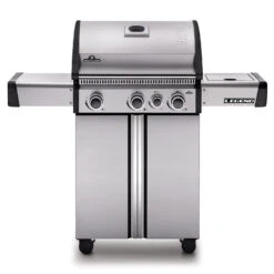 Napoleon Legend 410 Edelstahl Gasgrill - 3 Brenner Mit Seitenbrenner - Inkl. Napoleon Abdeckhaube