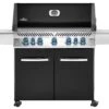 Napoleon Prestige 665 Gasgrill, Schwarz - Mit Safety Glow - Modell 2023 - SMART Deal Inkl. Grillfürst Grill Control -Napoleon Napoleon Prestige 665 schwarz front