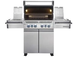Napoleon Prestige Pro 500-3 Edelstahl Gasgrill Inkl. Drehspieß - Modell 2023 - SMART Deal Inkl. Grillfürst Grill Control -Napoleon Napoleon Prestige Pro 500 offen 01