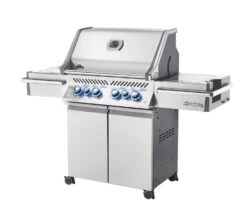 Napoleon Prestige Pro 500-3 Edelstahl Gasgrill Inkl. Drehspieß - Modell 2023 - SMART Deal Inkl. Grillfürst Grill Control -Napoleon Napoleon Prestige Pro 500 seitlich 02
