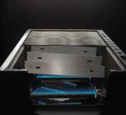 Napoleon Prestige Pro 825-3 Edelstahl Gasgrill Inkl. Drehspieß Und Bodenbeleuchtung - Modell 2023 - SMART Deal Inkl. Grillfürst Grill Control Mit Companion Device Und Einstichthermometer -Napoleon Napoleon Prestige Pro Brennersystem 1