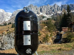 Napoleon Apollo 3 In 1, Watersmoker Und Holzkohle Kugelgrill, Ø 50cm AS300K -Napoleon napoleon apollo smoker raeucherschrank as300k