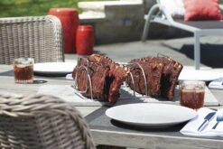 Napoleon 3 In 1 Bratenkorb / Geflügelhalter / Spareribs Halter -Napoleon napoleon spare rib halter anwendung 56019